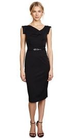 Black Halo Jackie O Belted Dress in Black at Shopbop